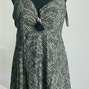 Ulla popken swim dress size 18 new with tags